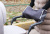 Муфта для коляски "Норд" - Размер 50х22 - Цвет сиреневый - Картинка #2