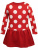 Платье в горошек - Размер 122 - Цвет красный - Картинка #4