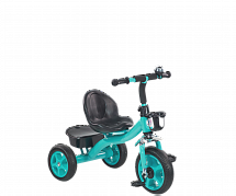 Детский трехколесный велосипед   
TSTX-023 (2 шт)  - Цвет мятный - Картинка #1